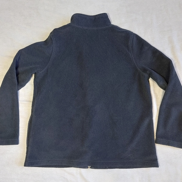 Northern Reflections Fleece Black Zip up Sweater Light Weight Jacket, large - Picture 5 of 10